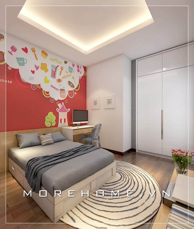 Phòng ngủ gỗ công nghiệp